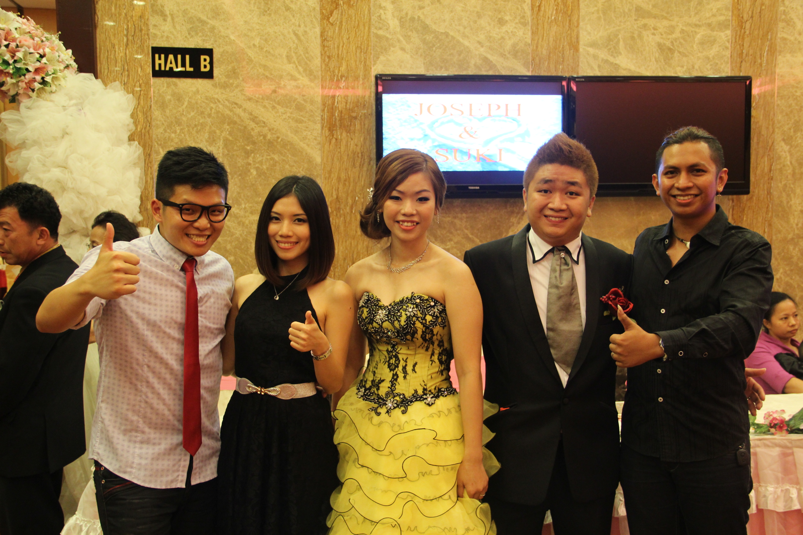 Joseph and Suki’s wedding reception at Selayang Palace (30th Nov 2013)