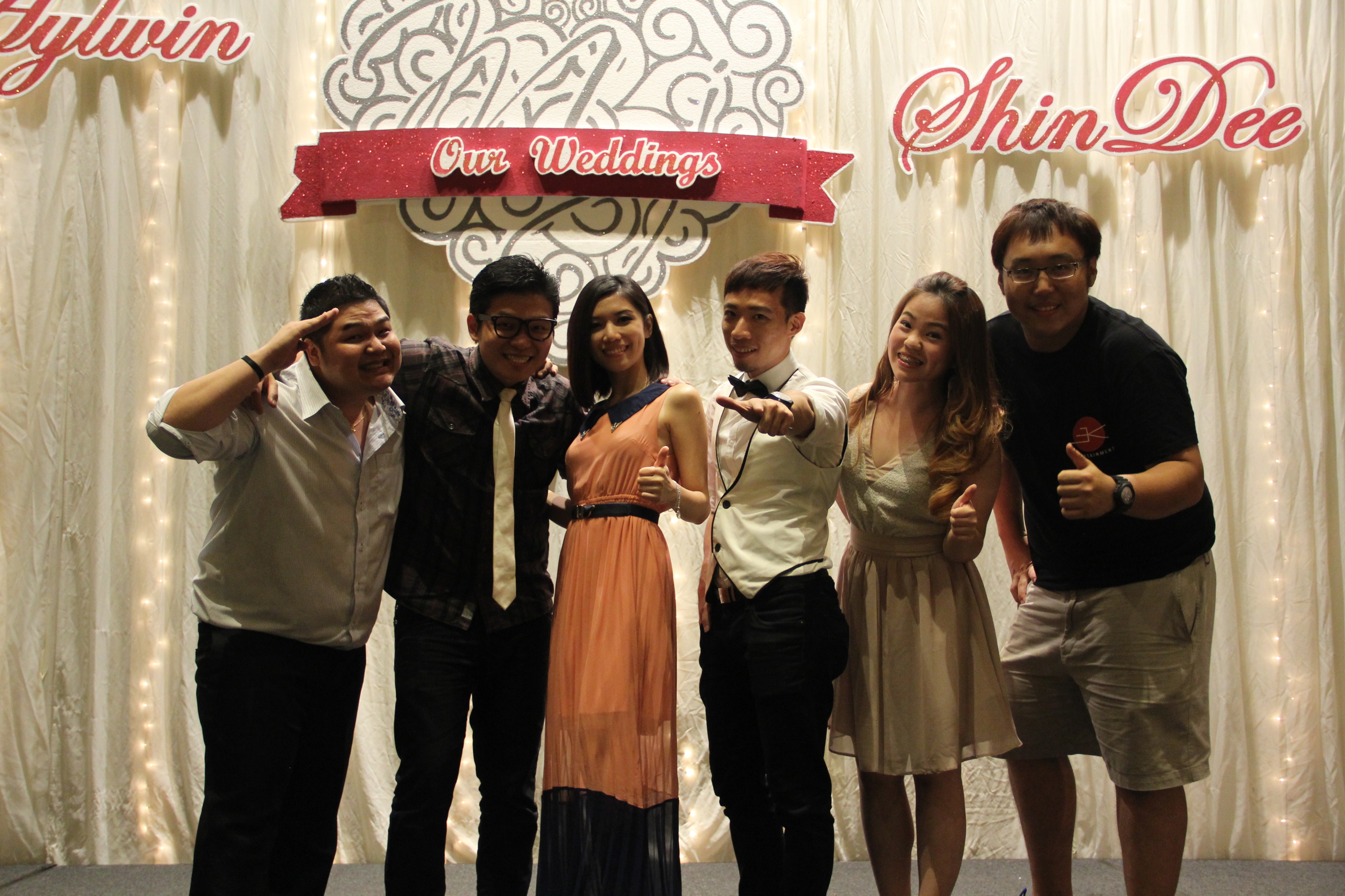 Aylwin and Shin Dee’s wedding reception (20th Oct 2013)