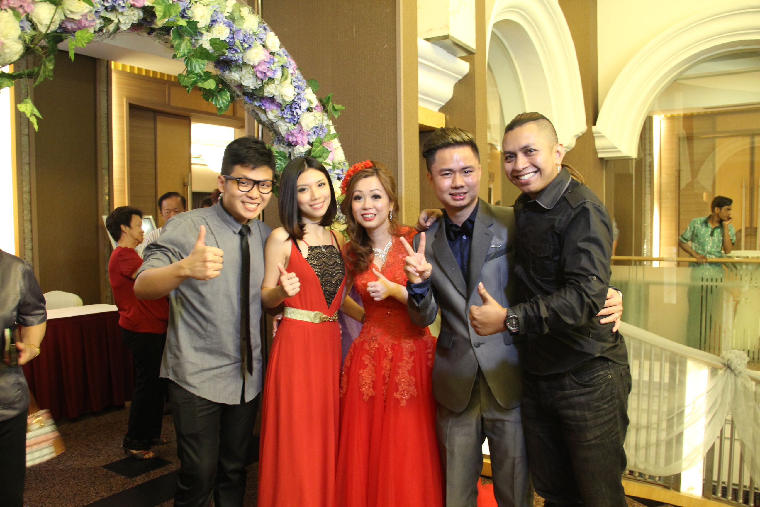 Ashley and Ken Shyong’s wedding at Tropicana Golf and Country Club (8th Dec 2013)