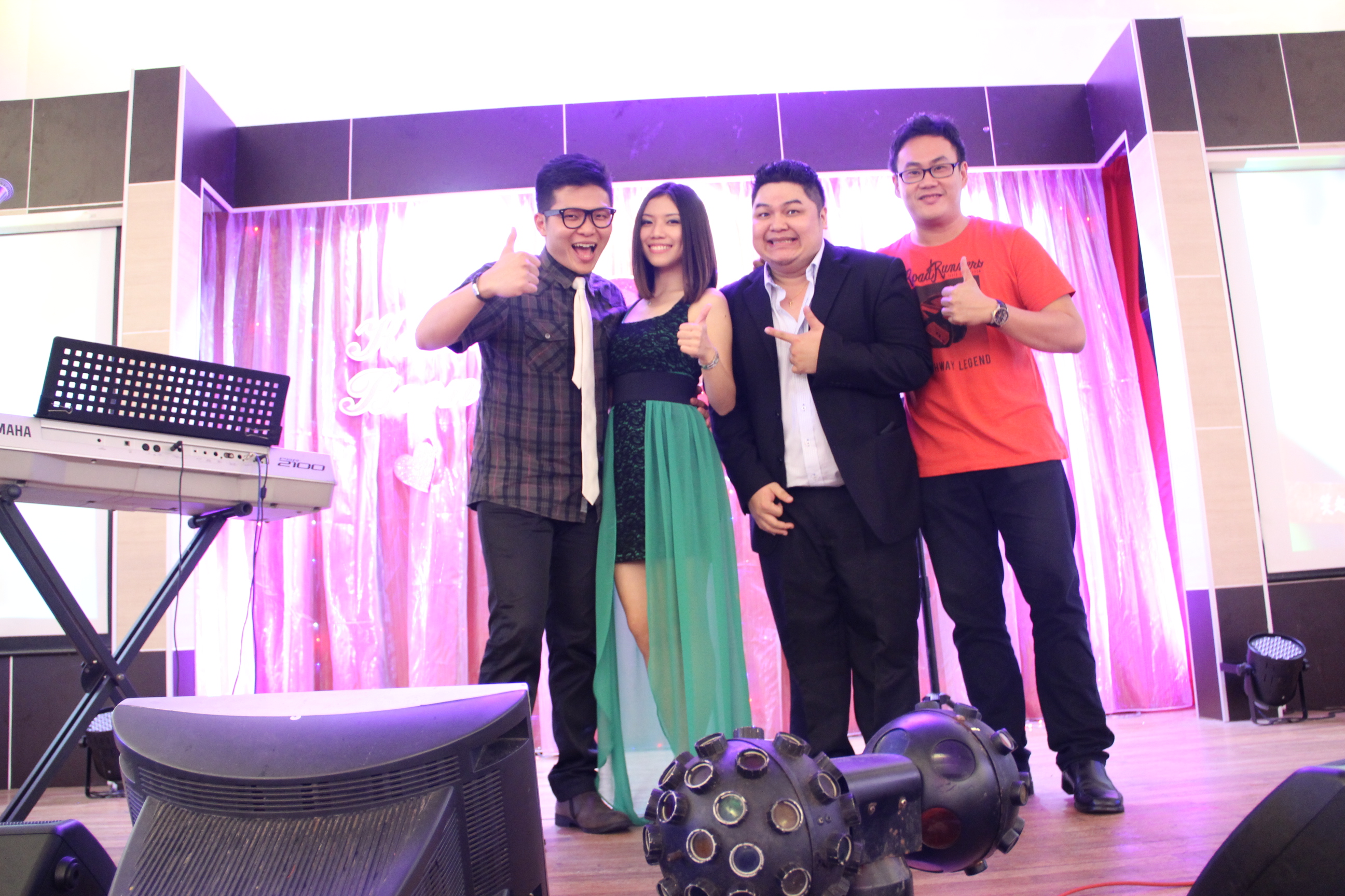 Kean Boon and Geline’s wedding at Restaurant Taman Rahsna Klang