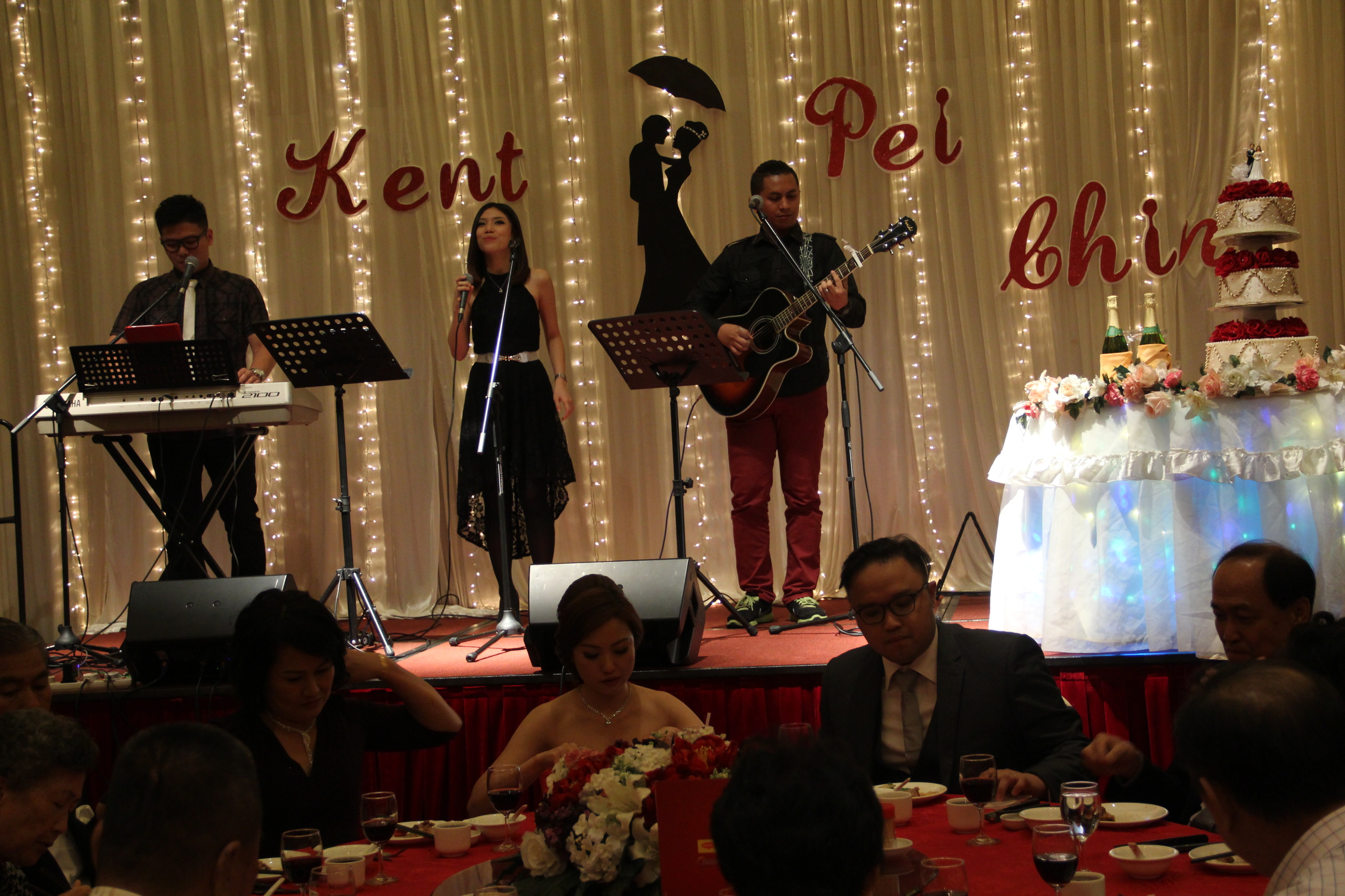 Kent and Pei Chin’s wedding reception at Tang Dynasty Selayang