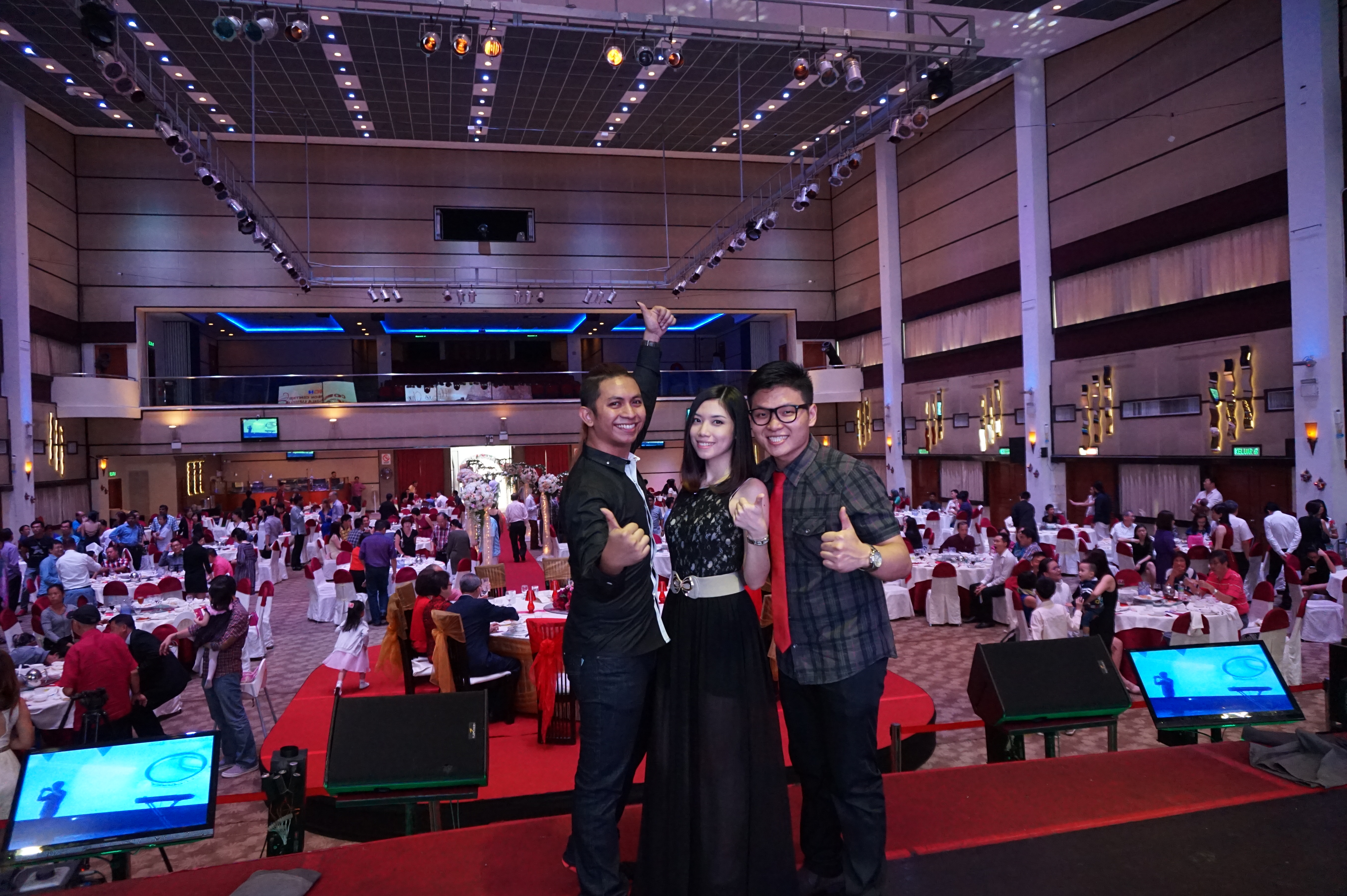 Howie and Hui Jing’s wedding at HGH Convention Hall, Sentul