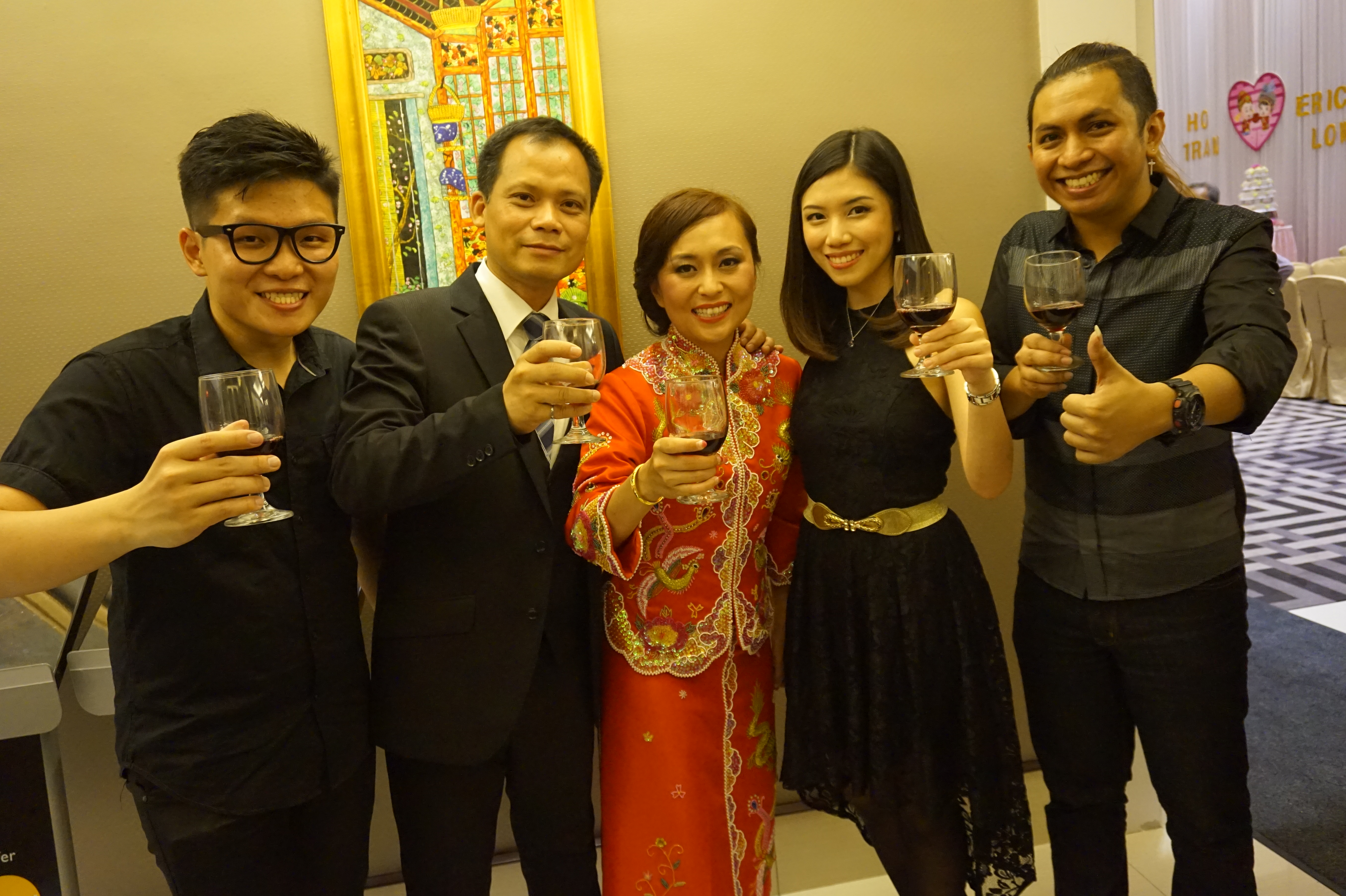 Ho Tran and Erica Low’s wedding at Chuai Heng restaurant, KL