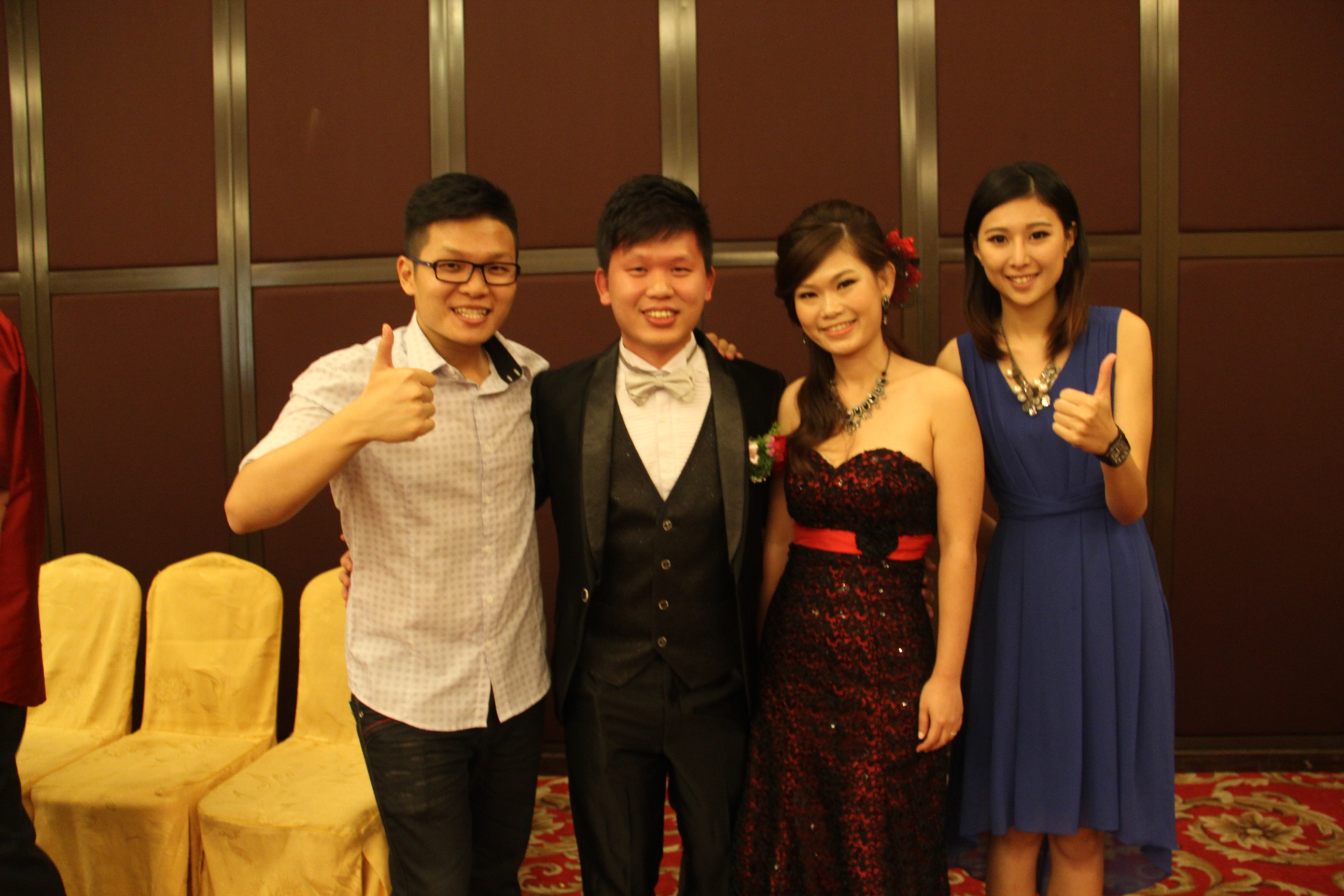 Jared and June’s wedding reception at Golden Dragon Boat Restaurant