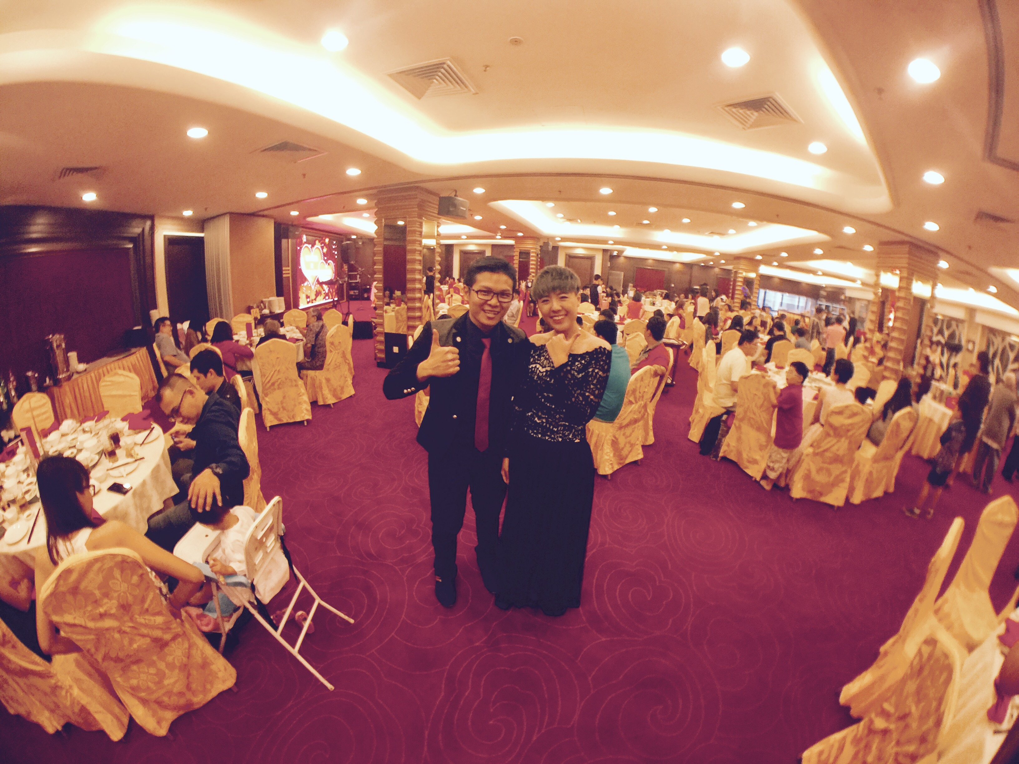 2pcs Wedding luncheon at Ah Yat Abalone Life Centre